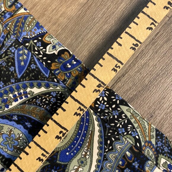 Notations Paisley Midi Trumpet Skirt Size XL - Picture 6 of 6